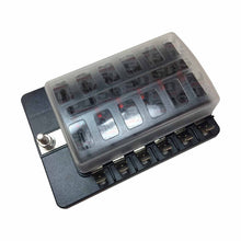 Load image into Gallery viewer, 12 Way Fuse Block - Blade Terminals - LED Indicators