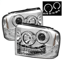 Load image into Gallery viewer, Spyder Ford F250/350/450 Super Duty 05-07 Projector Headlights LED Halo- LED Chrm PRO-YD-FS05-HL-C 5010551