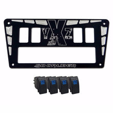 Load image into Gallery viewer, YXZ 1000R Custom CNC 4 Switch Dash Panel