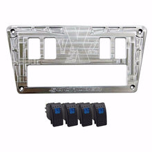 Load image into Gallery viewer, YXZ 1000R Custom CNC 4 Switch Dash Panel