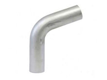 Load image into Gallery viewer, HPS Performance Products HPS 2-1/4" OD 70 Degree Bend 6061 Aluminum Elbow Pipe Tubing 16 Gauge w/ 3" CLR