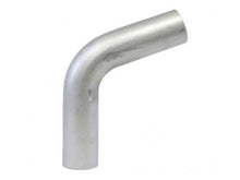 Load image into Gallery viewer, HPS Performance Products HPS 3" OD 70 Degree Bend 6061 Aluminum Elbow Pipe Tubing 16 Gauge w/ 3" CLR