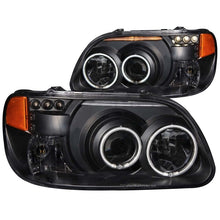 Load image into Gallery viewer, Anzo 1995-2001 Ford Explorer Projector Headlights w/ Halo Black 1 pc