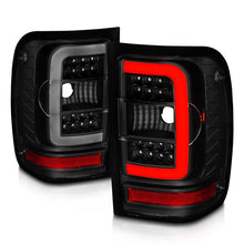 Load image into Gallery viewer, ANZO 01-11 Ford Ranger LED Taillights - Black Housing w/ Smoke Lens &amp; Light Bar 311391