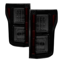Load image into Gallery viewer, Spyder Ford F150 2015-2017 Light Bar LED Tail Lights - Black Smoke ALT-YD-FF15015-LBLED-BSM 5083685