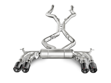 Load image into Gallery viewer, Akrapovic 15-17 BMW X5M (F85) Evolution Line Cat Back (Titanium) w/ Carbon Tips S-BM/T/1