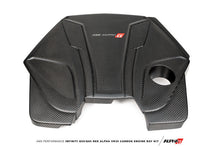 Load image into Gallery viewer, AMS Performance Infiniti 17+ Q60 / 16+ Q50 3.0TT Alpha Matte Carbon Engine Cover ALP.28.06.0001-1