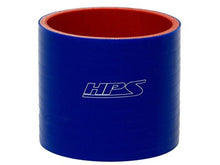 Load image into Gallery viewer, HPS 3-5/8" ID, 3" Length, Silicone Straight Coupler Hose, High Temp 4-ply Reinforced, 92mm ID, Blue