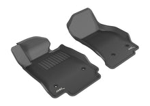 Load image into Gallery viewer, 3D MAXpider 2014-2019 Cadillac CTS Kagu 1st Row Floormat - Black L1CD01011509