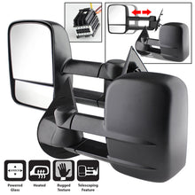 Load image into Gallery viewer, SPYDER Xtune Chevy Silverado 07-12 L&amp;R Manual Extendable Power Heated Adjust Mirror MIR-CSIL07-PW-SET 9935701