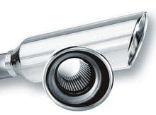 Load image into Gallery viewer, Borla 2.25in Inlet 4in Round Rolled Angle Cut Resonated x 13in Long Exhaust Tip 20248