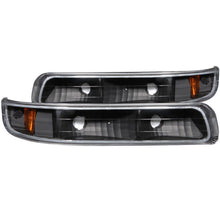 Load image into Gallery viewer, Anzo 1999-2002 Chevrolet Silverado 1500 Euro Parking Lights Black w/ Amber