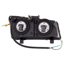 Load image into Gallery viewer, Anzo 2003-2006 Chevrolet Silverado 1500 Projector Headlights w/ U-Bar Black