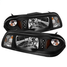 Load image into Gallery viewer, Spyder Ford Mustang 87-93 1PC LED (Replaceable LEDs)Crystal Headlights Black HD-YD-FM87-1PC-LED-BK 5012531