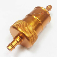 Load image into Gallery viewer, Aluminum Inline Fuel Filter 1/4" Flanges