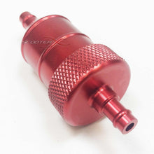 Load image into Gallery viewer, Aluminum Inline Fuel Filter 1/4" Flanges