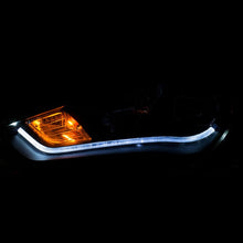 Load image into Gallery viewer, Anzo 2013-2015 Hyundai Genesis Projector Headlights w/ Plank Style Design B