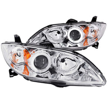 Load image into Gallery viewer, Anzo 2004-2008 Mazda 3 Projector Headlights w/ Halos Chrome