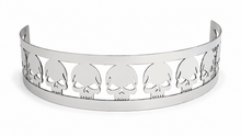 Load image into Gallery viewer, Blingz Beauty Bandz, 14" Diameter, 3" Tall Air Cleaner Grill - Skulls - 750001