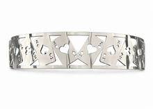 Load image into Gallery viewer, Blingz Beauty Bandz, 14" Diameter, 3" Tall Air Cleaner Grill - Aces Wild - 750002