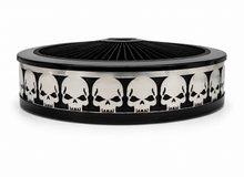 Load image into Gallery viewer, Blingz Beauty Bandz Black Air Filter Assembly , Skullz - 750014