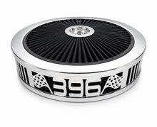 Load image into Gallery viewer, Blingz Beauty Bandz Black and Chrome Air Filter Assembly , 396 - 750035