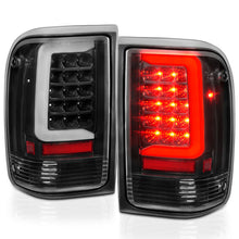Load image into Gallery viewer, ANZO 1993-1997 Ford  Ranger LED Tail Lights w/ Light Bar Black Housing Clear Lens 311359
