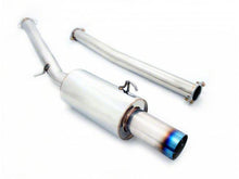 Load image into Gallery viewer, Megan Racing Cat-Back Exhaust System for 2008-2011 Mitsubishi Lancer Evo 10 3" Pipe Dual 4" Ti-Tip Silencer