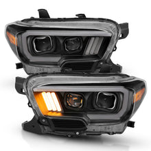 Load image into Gallery viewer, Anzo  16-17 Toyota Tacoma Projector Headlights w/ Plank Style Design
