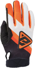 Load image into Gallery viewer, Answer 24 Peak Flo Gloves Black/Hyper Orange/White Youth - XS 442891
