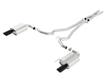 Load image into Gallery viewer, Borla Atak S Cat-Back 15-17 Ford Mustang GT 5.0L V8 MT/AT 2.5in pipe 4in tip (Black Chrome) 140591BC