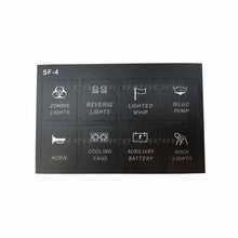 Load image into Gallery viewer, Slim Mount 6 Switch Touch Panel