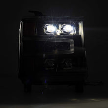 Load image into Gallery viewer, AlphaRex 16-18 Chevy 1500HD NOVA-Series LED Proj Headlights BK w/Actv Lgt/SeqSig &amp; DRL (Req 810023) 880237 *Discontinued