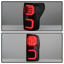 Load image into Gallery viewer, Spyder 07-13 Toyota Tundra V2 Light Bar LED Tail Lights - Smoke ALT-YD-TTU07V2-LB-BSM 5085443
