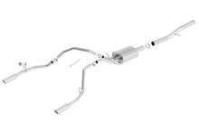 Load image into Gallery viewer, Borla 14 Silv/Sierra 1500 EC Std/CC Short 143.5in WB S-Type Single Split Rear Exit Cat-Back Exhaust 140571