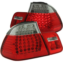 Load image into Gallery viewer, Anzo 1999-2001 BMW 3 Series E46 LED Tail lights Red/Clear 4pc