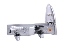 Load image into Gallery viewer, Anzo 2000-2004 Ford Excursion Euro Parking Lights Chrome w/ Amber Reflector