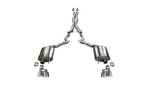 Load image into Gallery viewer, Corsa 18-20 Ford Mustang GT Convertible w/o Active Valves Sport Cat-Back w/ Polished 4in Tips 21047