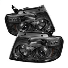 Load image into Gallery viewer, Spyder Ford F150 04-08 Projector Headlights Version 2 LED Halo LED Smke PRO-YD-FF15004-HL-G2-SM 5010223