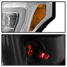 Load image into Gallery viewer, Spyder Ford F250/350/450 11-16 V2 High-Power LED Headlights-White Light Bar-Chrome PRO-YD-FS11V2PL-C 5087881