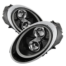Load image into Gallery viewer, Spyder Porsche 911 05-09 Projector Headlights Xenon/HID Model- DRL LED Blk PRO-YD-P99705-HID-DRL-BK 5080103