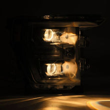 Load image into Gallery viewer, AlphaRex 21-22 Ford F150 PRO-Series Projector headlights Black w/Activ Light/Seq Signal 880293 *Discontinued