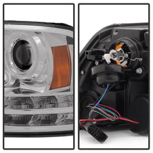Load image into Gallery viewer, Spyder Dodge Ram 13-15 Projector Headlights Light Bar DRL Chrome PRO-YD-DR13-LBDRL-C 5080905