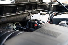 Load image into Gallery viewer, CORSA Performance Corsa 19-22 Silverado/Sierra &amp; 21-22 Tahoe/Suburban/Yukon/Denali Aluminum Oil Catch Can w/ Bracket CC0011