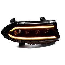 Load image into Gallery viewer, SPDZ1 2015–2024 Dodge Charger Hellfire LED Headlights w/ Switchback DRL &amp; Amber Sequential Turn Signals