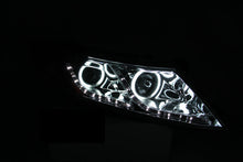 Load image into Gallery viewer, Anzo 2011-2013 Kia Optima Projector Headlights w/ Halo Chrome (CCFL)