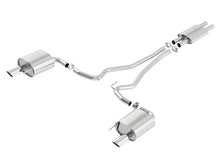 Load image into Gallery viewer, Borla ATAK Cat Back 15 Ford Mustang 3.7L V6 MT/AT 2.25in Pipe 4in Single Round Rolled Tips
