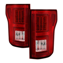 Load image into Gallery viewer, Spyder 18-19 Ford F-150 (w/o Blind Spot Sensor) LED Tail Lights - Red Clear (ALT-YD-FF15018-LED-RC) 5085764