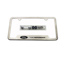 Load image into Gallery viewer, Ford Racing Stainless Steel Ford Performance License Plate Frame M-1828-SS304C