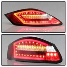 Load image into Gallery viewer, Spyder Porsche 987 Cayman 06-08 / Boxster 05-08 LED Tail Lights - Red Clear ALT-YD-P98705-LED-RC 5083173